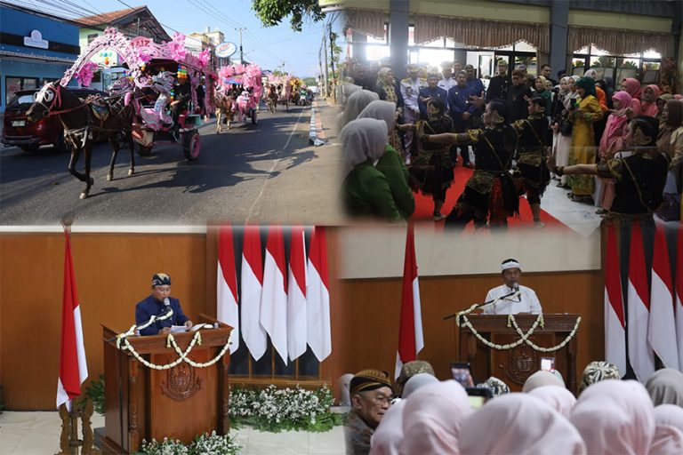 Tradisi Delman Hias Iringi Peringatan Hari Jadi ke-528 Kuningan